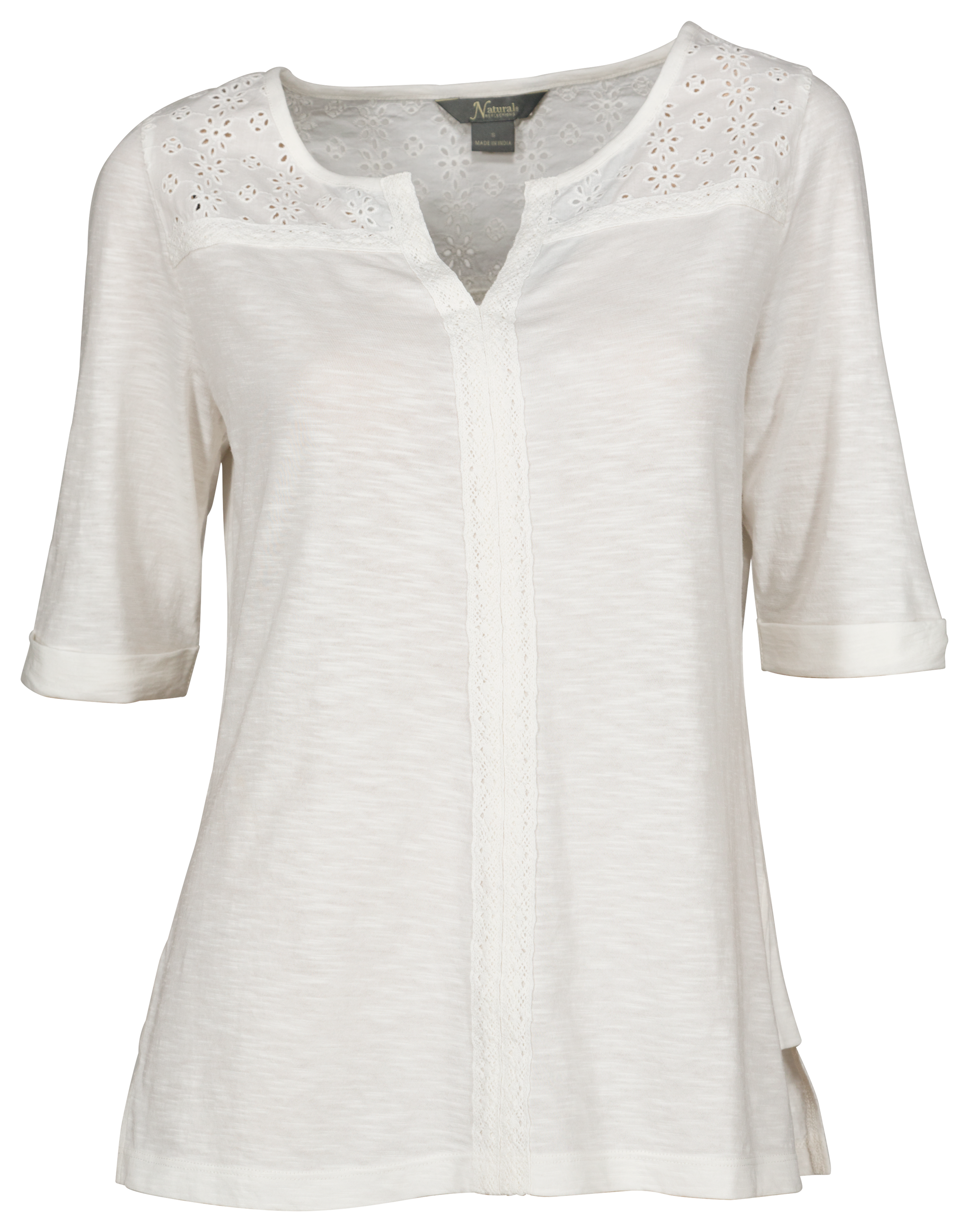 Natural Reflections Eyelet Panel Top for Ladies | Bass Pro Shops
